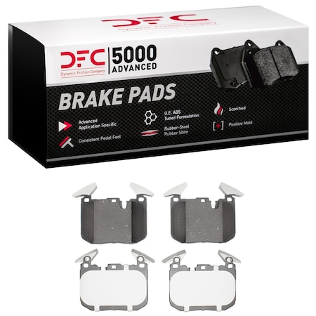 Dfc 5000 Advanced, Disc Brake Pad Set,  1551-1609-00