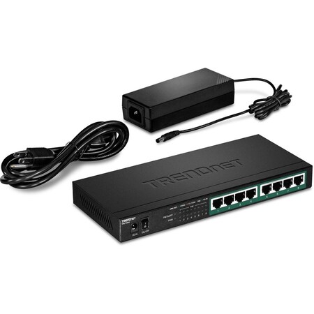 Trendnet 8 Port Gigabit PoE plus Switch TPETG84