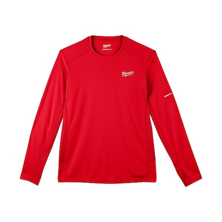 Milwaukee Tool Work Shirt, L, Red, Men's 415R-L
