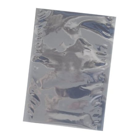 Bubblefast 100-6 x 8'' Unprinted Open End Static Shielding Bags, 100PK BFSTC515