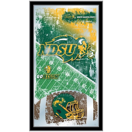 Holland Bar Stool Co North Dakota State 15" x 26" Football Mirror MFtblNDakSt