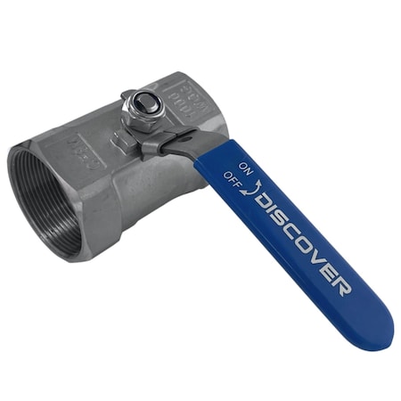 Discover 2 in. Unibody 316 Stainless Steel Ball Valve 1000 PSI 100086