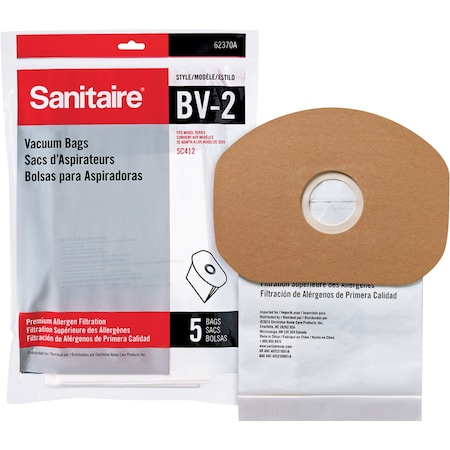 Sanitaire Replacement Bags for the VCM170 Backpack Vacuum, 5PK VCM175