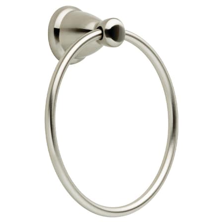 Franklin Brass Kinla Towel Ring Satin Nickel Finish KIN46-SN-1
