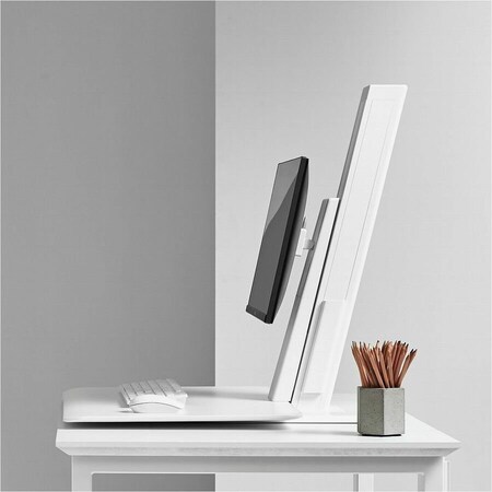 Humanscale QS ECO 2.0, SINGLE MONITOR, WHITE QSE2SMW