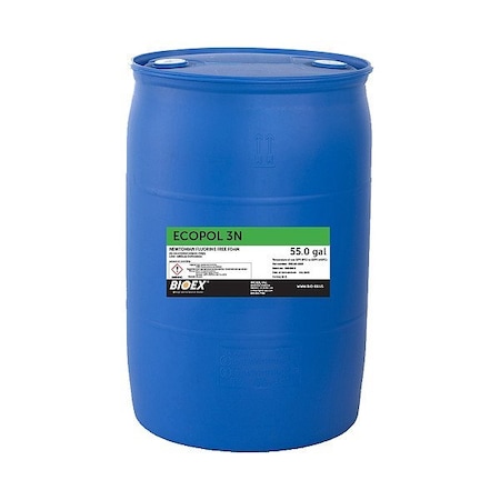 Ecopol 3N Firefighting Foam, 55 gal, Drum F05.16.1016