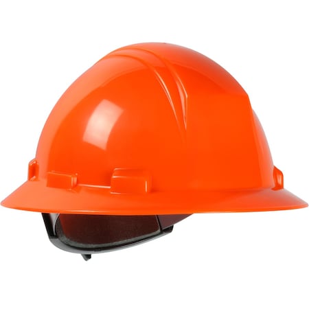 Dynamic Full Brim Hard Hat with HDPE Shell, 4-Point Textile Suspension and Wheel Ratchet Adjustment 280-HP641R-31