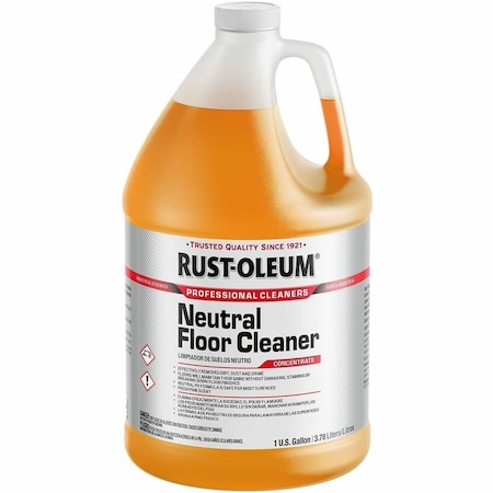 Rust-Oleum Professional Cleaners Neutral Floor Cleaner, 1 Gallon, PK4 352240