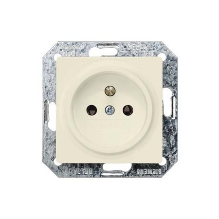 Siemens DELTA i-system electrical white Socket outlet 10/16A 250 V with grounding pin 5UB1348