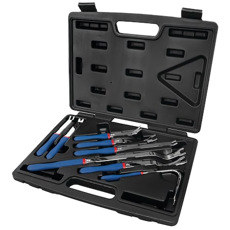 Performance Tool 8 pc. Trim Clip Lifting Tool Set, Pry, Remove Clips, Steel W86568