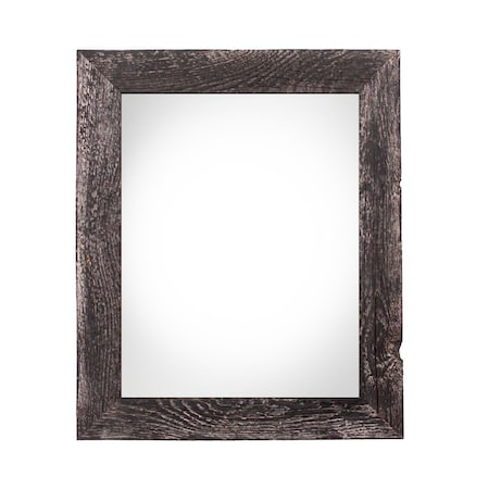 Homeroots 11" x 17" Black Solid Wood Hanging Picture Frame 386498