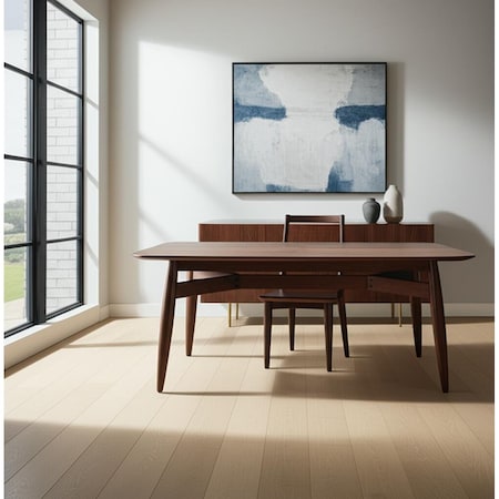 Homeroots 78" Espresso Solid Wood Dining Table 632706