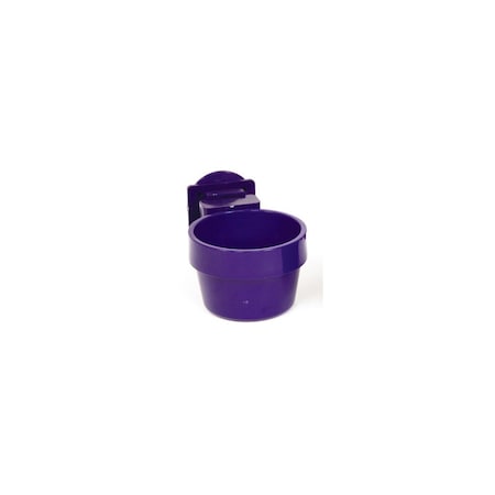 Ware Mfg Slide-N-Lock Pet Feeding Crock, Attaches to Cage, 10-oz., Assorted Colors 3301
