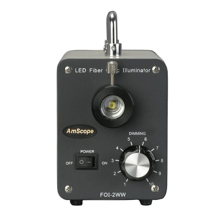 Amscope 20W LED Cold Fiber Optic Illuminator LED-20W