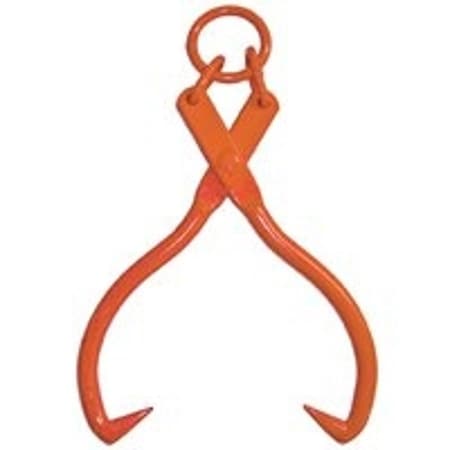 Koch Industries Koch 4080045/42315 Skid Tong with Ring, 4 to 20 in Opening, Steel Tip 4080045/42315