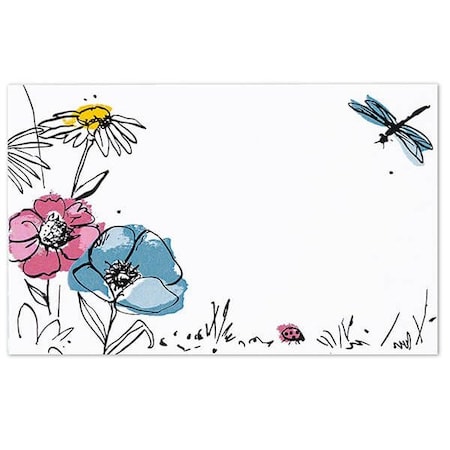Nashville Wraps Wildflower Meadow Enclosure Gift Card, 3.5x2.25, 50PK AC5989