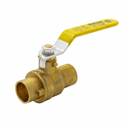 Proline Series Brass 3/4-in SWT x 3/4-in SWT Ball Valve 107-844NL