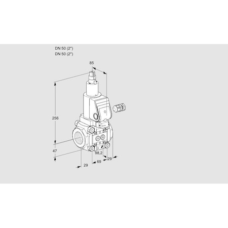 Honeywell Kromschroder VAS250R/LWSR KS88006147