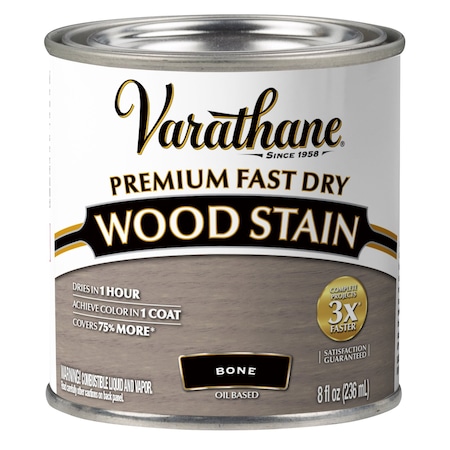 Varathane Premium Fast Dry Wood Stain, Bone, 1/2 Pt 391502