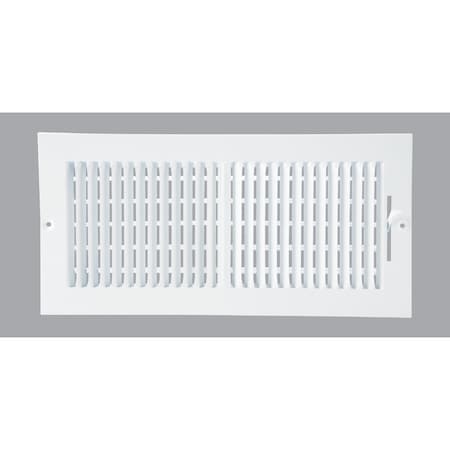 Home Impressions 15.75'' x 7.76'' White Steel Wall Register 2SW1406WH-B