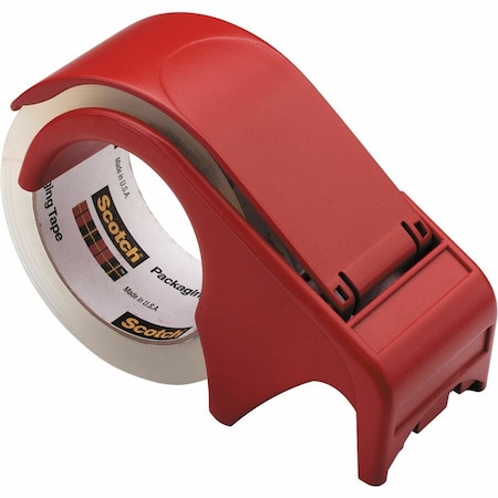 Scotch Dispenser, Tape, Pkg, Hand, Red DP300RD