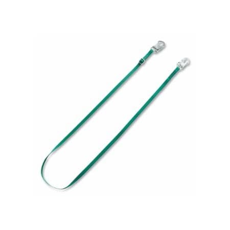 Msa Safety V-SERIES, Restraint Lanyard, Adjustable Web, 10 ft L, 36C, Small Steel Snaphooks, Single, 400 lb 454-10201453