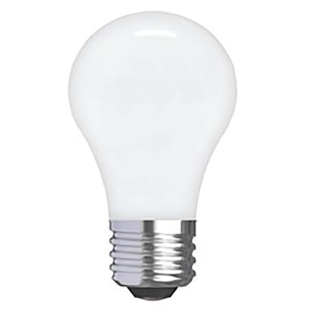 Ge Industrial Solutions LED Bulb, General Purpose, 300 Lumens, 4 W, A15 Lamp, 40 W Equivalent, E26 Lamp Base, 2PK 25277