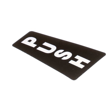 Fbd DECAL, PUSH DDV VALVE 24-2412-0008