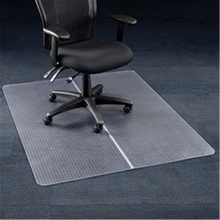 Aleco Office Chair Mat for Carpet Straight Edge, 46 x 60 in. 120221