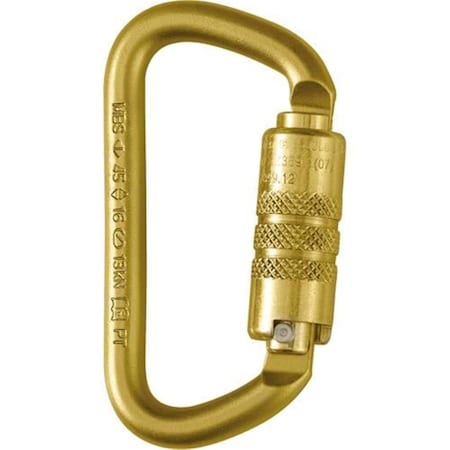 Skylotec 4.1 x 2.2 x 0.5 in. Little D Carabiner Tri-Loc Gate H-148