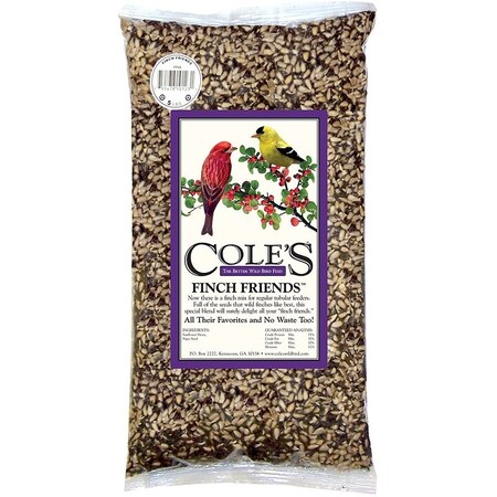 Coles Wild Bird Products Cole'S Finch Friends Blended Bird Seed, 5 Lb Bag FF05
