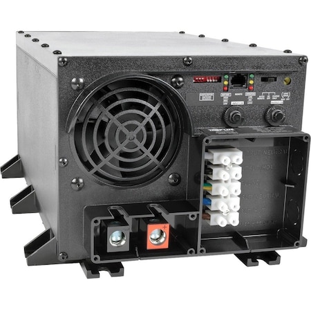 Tripp Lite Power Inverter, Modified Sine Wave, 4,800 W Peak, 2,400 W Continuous, 1 Outlets APSINT2424
