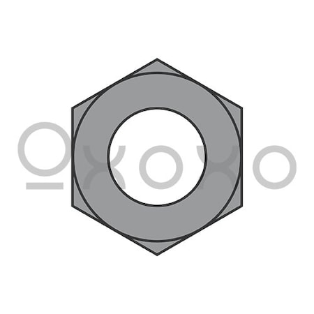 Oxoxo 7/16-14 Light Automotive Hex Nut Plain, 700PK 420333
