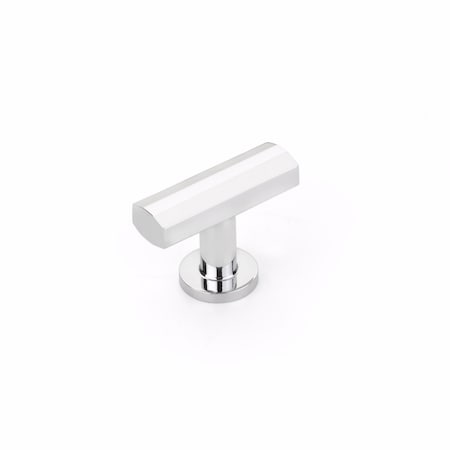 Schaub Heathrow 1-3/4in T Cabinet Knob Polished Chrome Finish 552-26