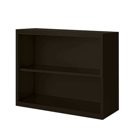 Steel Cabinets Usa Bookcase 30 in H, 36 in W, Espresso, 2 Shelves BCA-363013-E