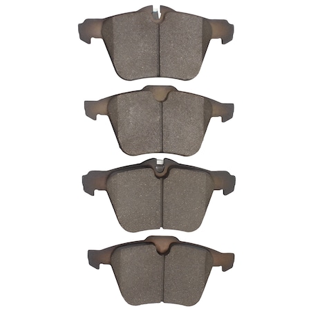 Dynamic Friction Co DFC 5000 Advanced Brake Pads - Ceramic 1551-1240-00