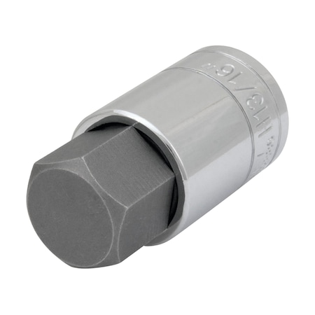 Performance Tool W32886 1/2 Drive Hex Bit Socket, 13/16