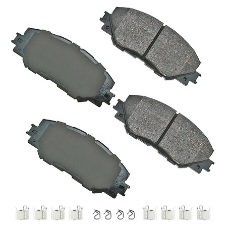 Akebono Street Perf Pad, Asp1210A ASP1210A