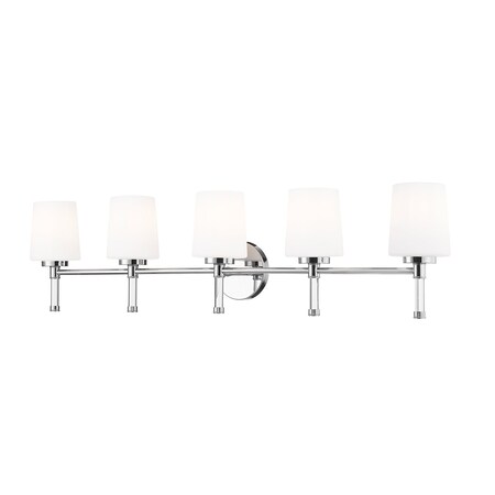 Z-Lite Henri Chrome  5 Light Vanity 7700-5V-CH