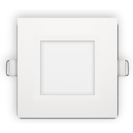 Goodlite LED Recessed Ultra-Thin Square Slim Wafer Downlight, S4/12W/SQ/LED/5CCT 850 Lumen G-20226