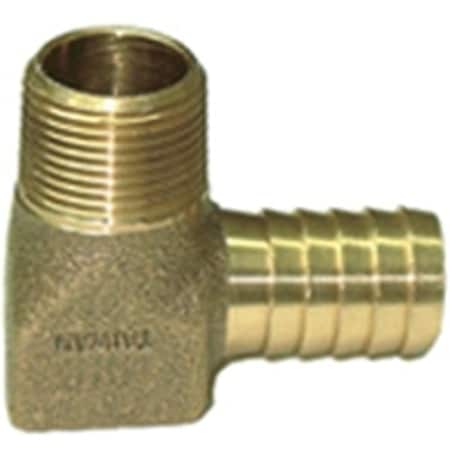 Simmons Mfg Co Elbow Brs 3/4 Mpt X Insert Lf 872