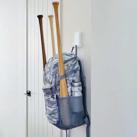 Command Extra Large 15 Lb. Adhesive Hook Wht 1 Hook 4 Strips 17011-ES