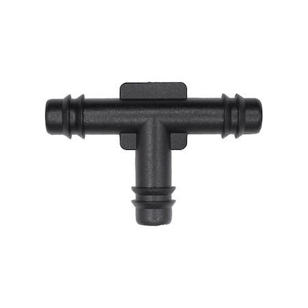 Auveco Nylon Tee Connector 5/16in x 5/16in x 5/16in, 10PK 12920