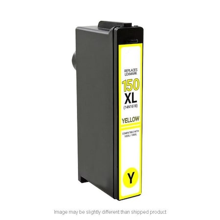 Lexmark Replacement No 150XL HI YELLOW INK 14N1618