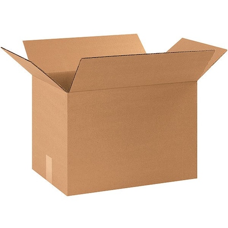 Zoro Select CorrugatedBox, Kraft, 12Hx17.25Lx11.25Win 397PJ3