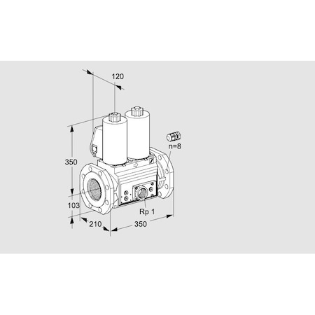 Honeywell Kromschroder VCS8100F05NNWL3E/PPEP/PPEP KS88205343