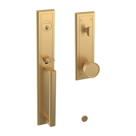 Baldwin Entry Handlesets Vintage Brass 85311.033.ENTR