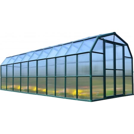 Grilltown Palram - Canopia  Grand Gardener 2 Greenhouse - 8 x 20 ft. - Twin Wall Green GR3129776
