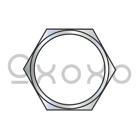 Oxoxo 3/8-32X3/32 Hex Panel Nut Zinc, 2000PK 486833