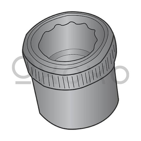 Oxoxo 10-24 Socket Allen Nut Black Oxide And Oil, 100PK 632948